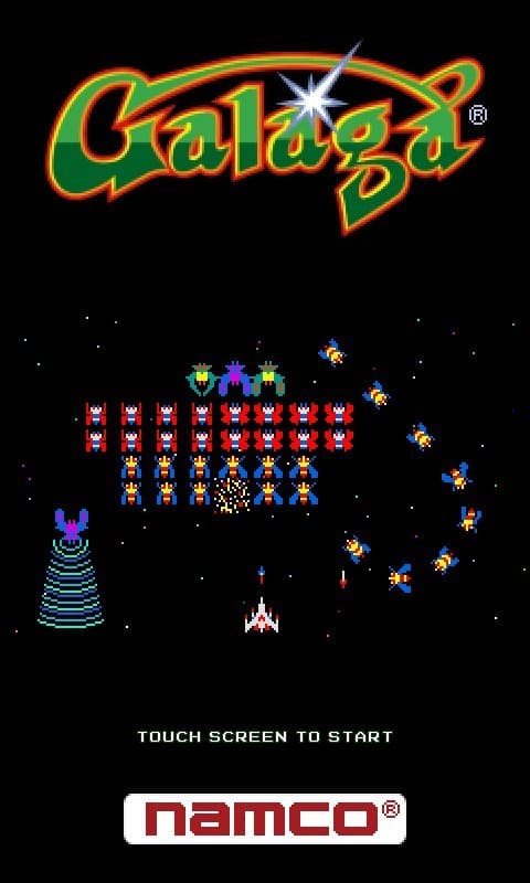 Galaga background