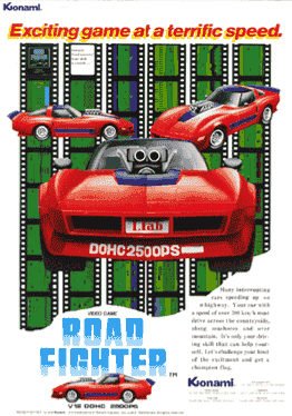 Road Fighter background