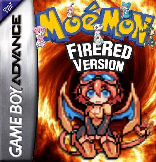 Moemon Fire Red background