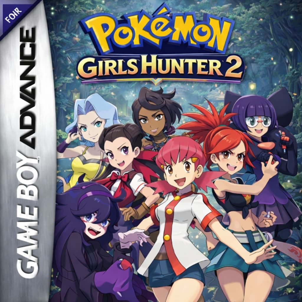 저희 Game Boy Advance 에뮬레이터에서 포켓몬 걸즈 헌터 2 (Pokemon Girls Hunter 2) 레트로 게임을 온라인으로 무료 플레이하세요
