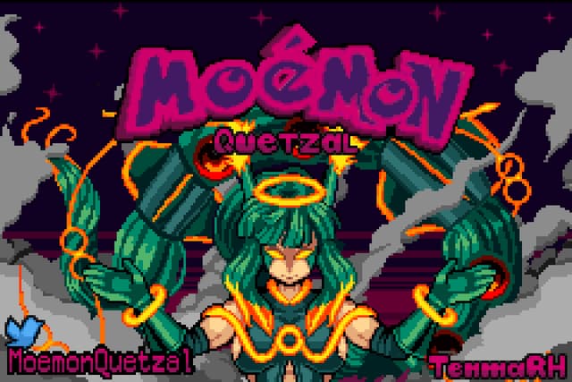 Maglaro ng Pokemon Moemon Quetzal retro games online nang libre sa aming Game Boy Advance emulator