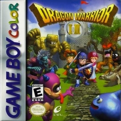 Main permainan retro Dragon Warrior I & II secara dalam talian dan percuma di emulator kami Game Boy Color