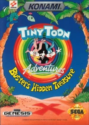 Play Tiny Toon Adventures: Buster's Hidden Treasure retro games online for free in our Sega Genesis emulator