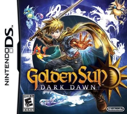 Mainkan game retro Golden Sun: Dark Dawn online gratis di emulator kami Nintendo DS