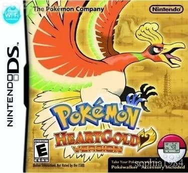 Mainkan game retro Pokémon HeartGold online gratis di emulator kami Nintendo DS