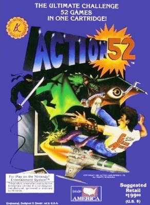 Play Action 52 retro games online for free in our NES emulator