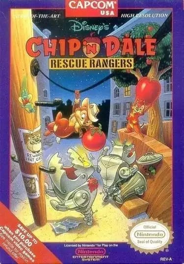 Juega a Chip 'n Dale: Rescatadores gratis en nuestro NES emulador online