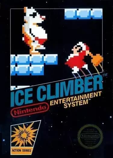 Speel Ice Climber retro games gratis online in onze NES emulator