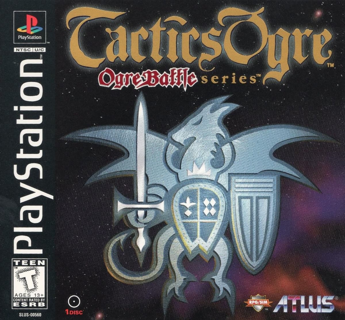 Play Tactics Ogre retro games online for free in our PlayStation emulator