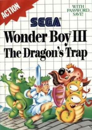 เล่นเกมเรโทร Wonder Boy III: The Dragon's Trap ออนไลน์ฟรีในโปรแกรมจำลองของเรา เซก้า มาสเตอร์ ซิสเต็ม