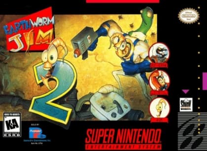 Mainkan game retro Earthworm Jim 2 online gratis di emulator kami SNES