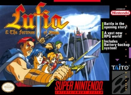 Speel Lufia & the Fortress of Doom retro games gratis online in onze SNES emulator