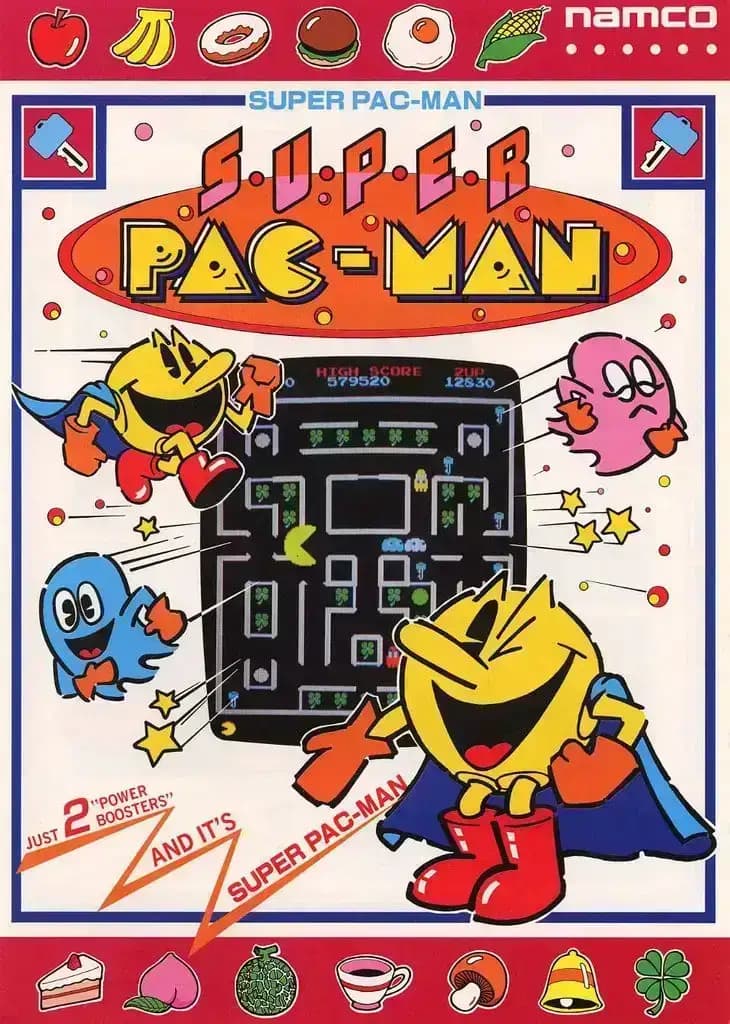Super Pac-Man background