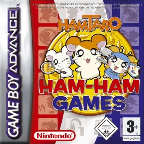 Hamtaro: Ham-Ham Games background