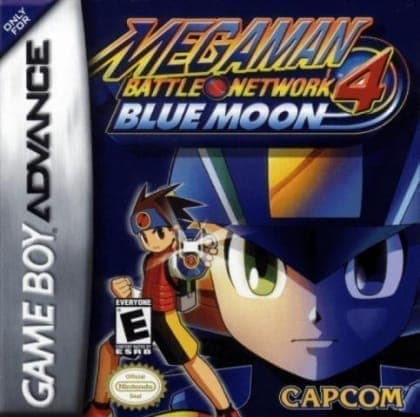Play Mega Man Battle Network 4: Blue Moon retro games online for free in our Game Boy Advance emulator