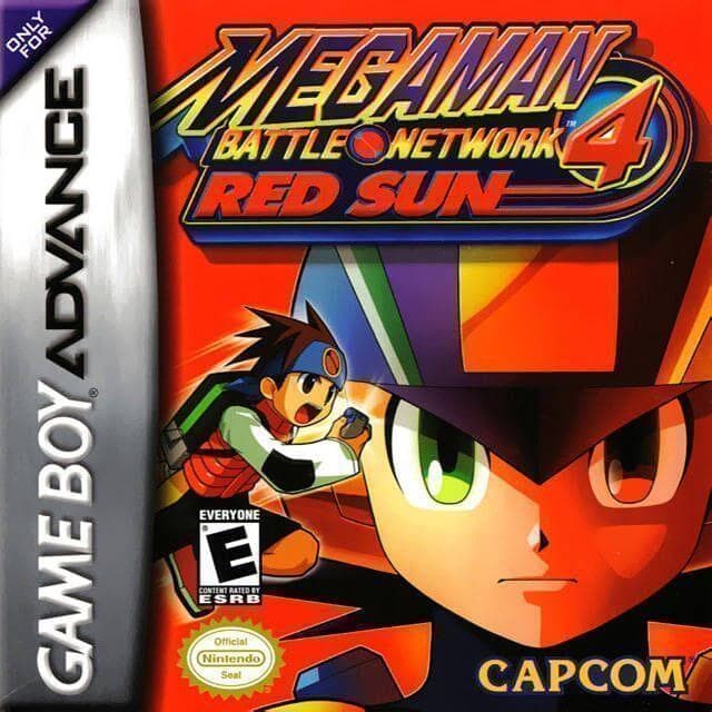 Mega Man Battle Network 4: Red Sun background