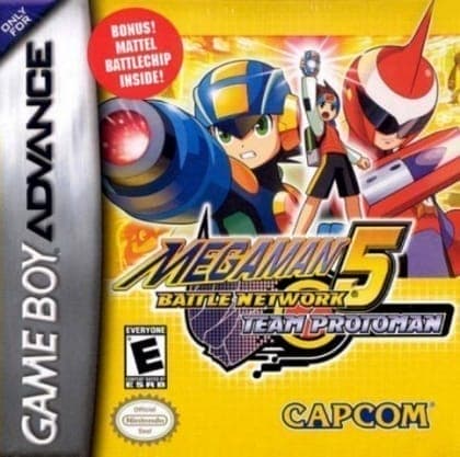 Play Mega Man Battle Network 5: Team ProtoMan retro games online for free in our Game Boy Advance emulator