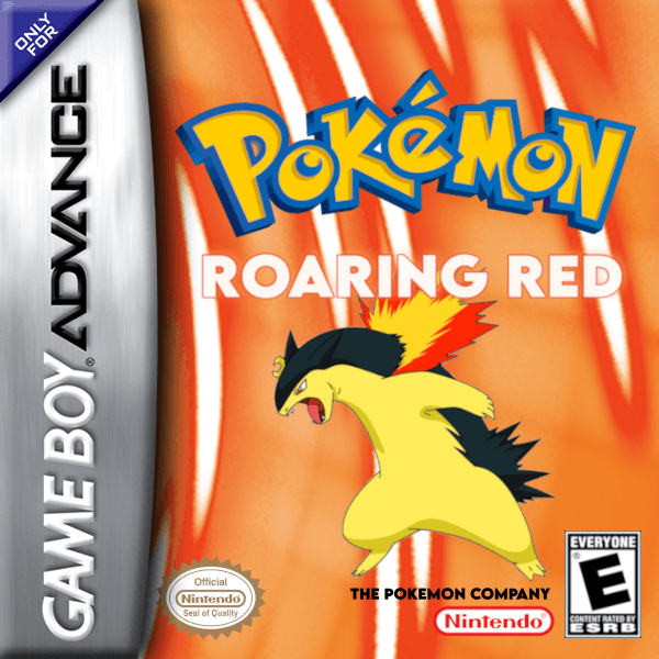 Pokemon Roaring Red background