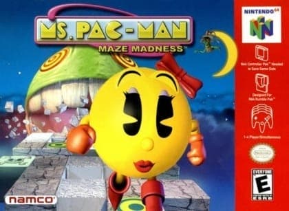 Play Ms. Pac-Man: Maze Madness retro games online for free in our Nintendo 64 emulator
