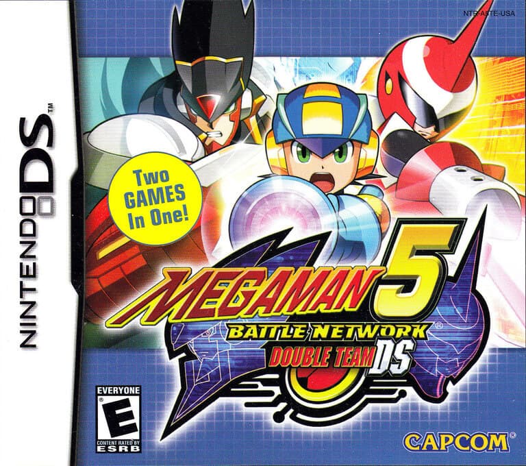 Mega Man Battle Network 5: Double Team DS background