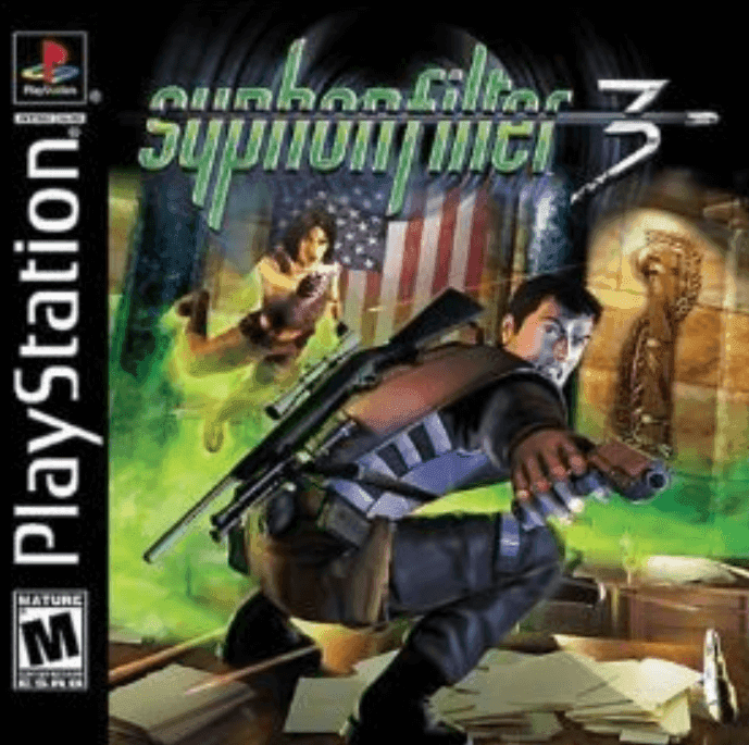 Mainkan game retro Siphon Filter 3 online gratis di emulator kami PlayStation