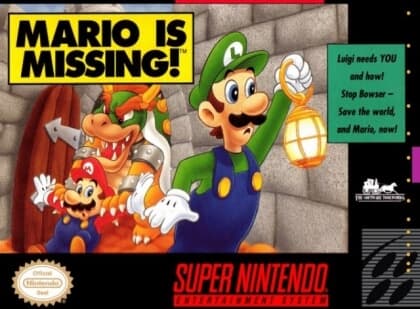 Mario Is Missing! background