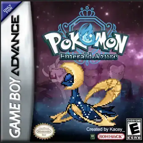 Mainkan game retro Pokemon Emerald Azure online gratis di emulator kami Game Boy Advance