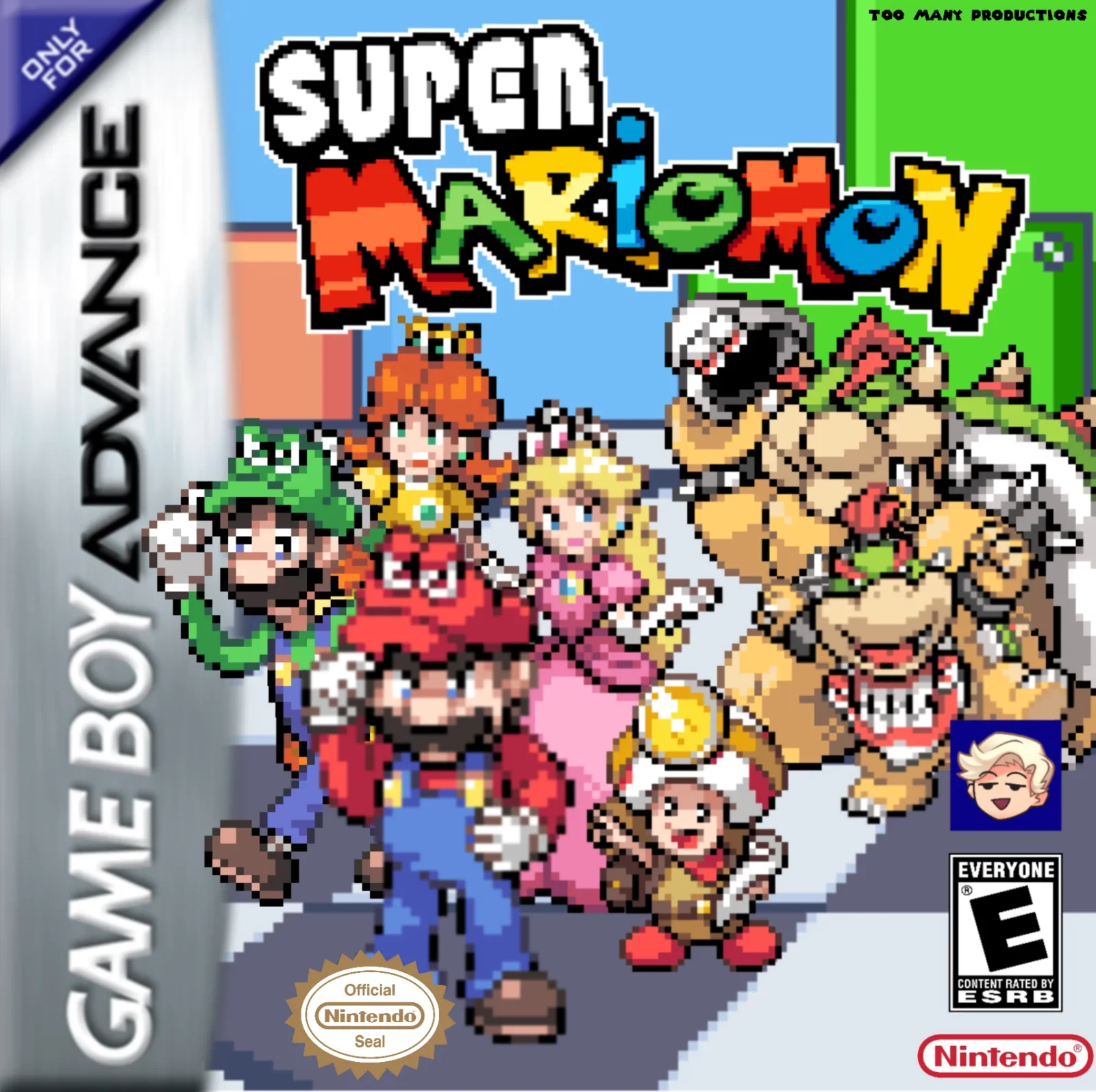 Mainkan game retro Super MarioMon online gratis di emulator kami Game Boy Advance