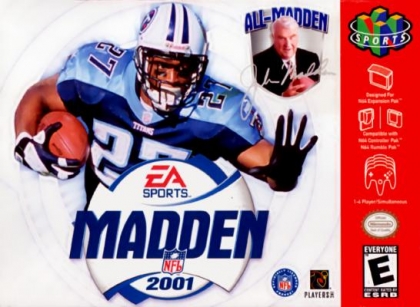 Play Madden NFL 2001 retro games online for free in our Nintendo 64 emulator