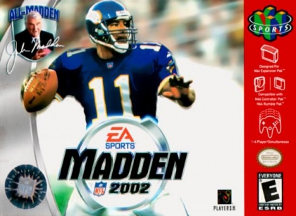 Madden NFL 2002 background