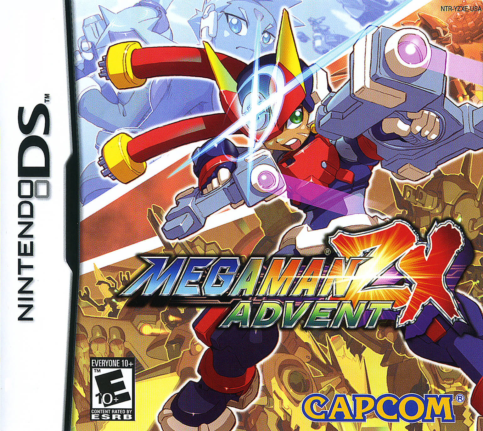 Chơi game retro Mega Man ZX: Advent trực tuyến miễn phí trên trình giả lập của chúng tôi Nintendo DS